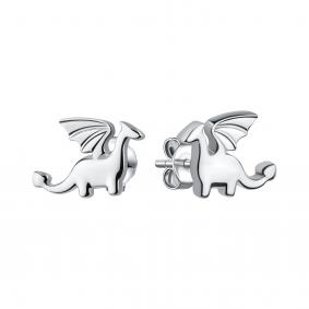 Серебряные серьги Символ года Дракон TALANT 12-72-0000-15117 12-72-0000-15117 фото