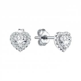 Серебряные серьги TALANT 12-72-0001-15588 с фианитом 12-72-0001-15588 фото