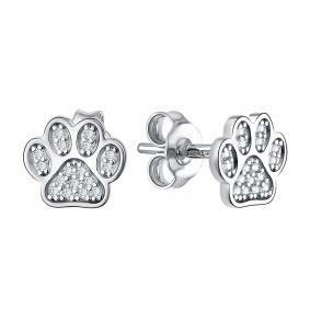 Серебряные серьги TALANT 12-72-0001-27179 с фианитом 12-72-0001-27179 фото