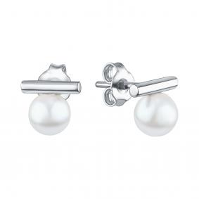 Серебряные серьги TALANT 12-72-0010-15223 с жемчугом 12-72-0010-15223 фото