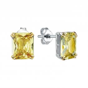 Серебряные серьги TALANT 12-7М-0005-17445 с фианитом 12-7М-0005-17445 фото