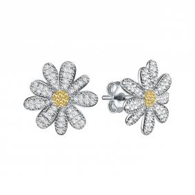 Серебряные серьги TALANT 12-7М-0005-17706 с фианитом 12-7М-0005-17706 фото