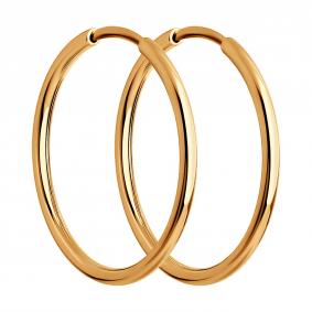 Золотые серьги TALANT 12.00-10 12.00-10 фото