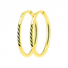 Серьги из лимонного золота TALANT 12.01-15ЖЗ 12.01-15ЖЗ фото