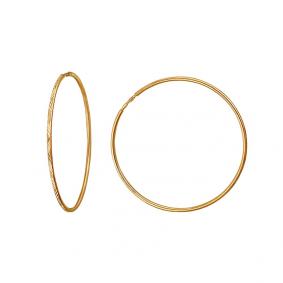 Золотые серьги ТД Эстет 12.20-40 12.20-40 фото