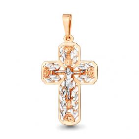 Золотая подвеска AQUAMARINE 12119 12119 фото