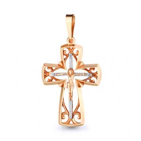 Золотая подвеска AQUAMARINE 12135 12135 фото