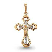 Золотая подвеска AQUAMARINE 12140 12140 фото