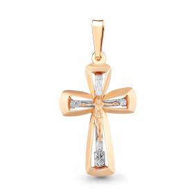 Золотая подвеска AQUAMARINE 12542 12542 фото