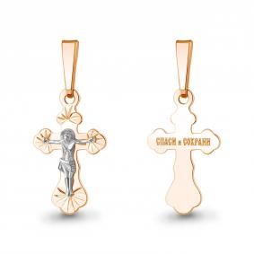 Золотая подвеска AQUAMARINE 12618 12618 фото