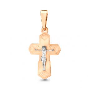 Золотая подвеска AQUAMARINE 12628 12628 фото