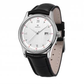 Серебряные часы Часовой завод Ника 1267A.0.9.13B.01 с кварцем и ювелирным кристаллом 1267A.0.9.13B.01 фото