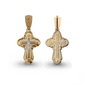 Золотая подвеска AQUAMARINE 12829 12829 фото