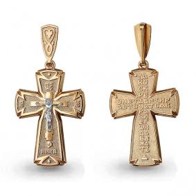 Золотая подвеска AQUAMARINE 12831 12831 фото