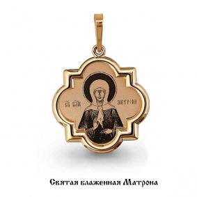 Золотая подвеска AQUAMARINE 12981 12981 фото