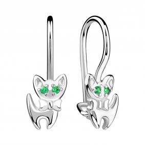 Серебряные серьги TALANT 13-72-0003-28789 с фианитом 13-72-0003-28789 фото