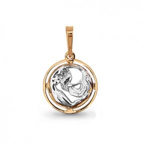 Золотая подвеска AQUAMARINE 13122 13122 фото