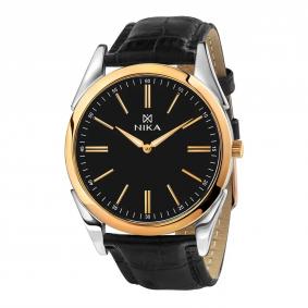 Часы Российского часового завода Ника из комбинированного металла 1320.0.19.55B 1320.0.19.55B фото