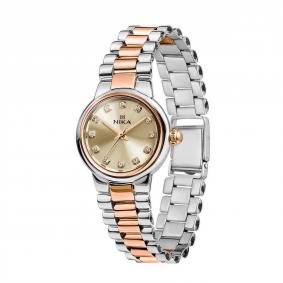 Часы Российского часового завода Ника из комбинированного металла 1323.0.19.46A.150 1323.0.19.46A.150 фото