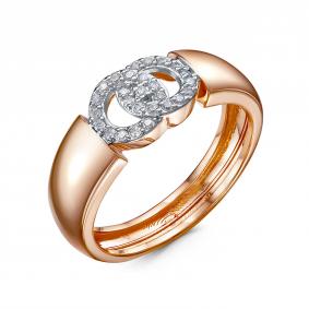 Золотое кольцо RoseGrace 14-006-303-1К с бриллиантом 14-006-303-1К фото