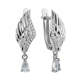 Серебряные серьги TALANT 14-72-0001-15638 с фианитом 14-72-0001-15638 фото