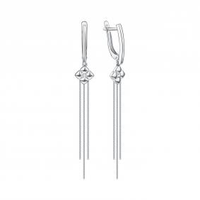 Серебряные серьги TALANT 14-72-0001-26781 с фианитом 14-72-0001-26781 фото