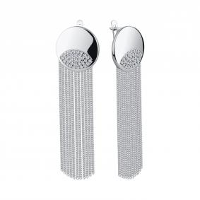 Серебряные серьги TALANT 14-72-0001-26866 с фианитом 14-72-0001-26866 фото