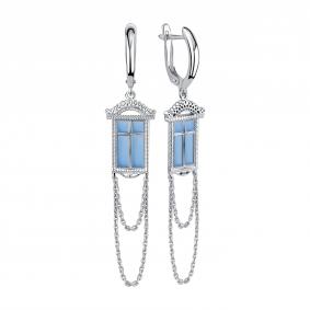 Серьги 14-79-0000-17360 Ag 925° 14-79-0000-17360 14-79-0000-17360 фото