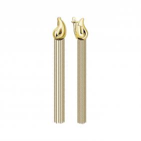 Серьги из лимонного серебра TALANT 14-7C-0000-15712 14-7C-0000-15712 фото