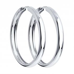 Серьги из белого золота SOKOLOV 140017-3 140017-3 фото