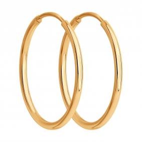 Золотые серьги SOKOLOV 140225 140225 фото