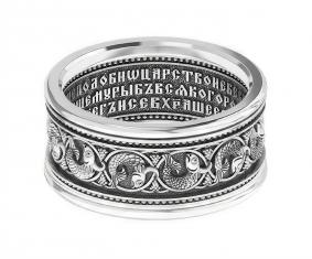 Кольцо из черненого серебра ЮЗ Елизавета 14051 14051 фото