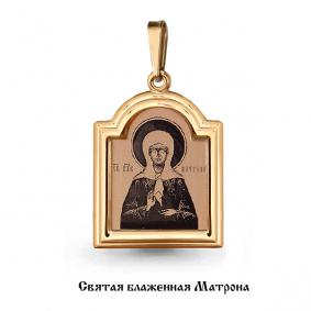 Золотая подвеска AQUAMARINE 14505 14505 фото