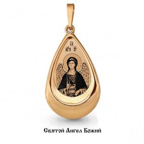 Золотая подвеска AQUAMARINE 14535 14535 фото