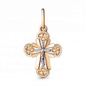 Золотая подвеска AQUAMARINE 14598 14598 фото