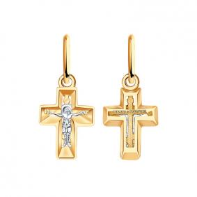 Золотая подвеска AQUAMARINE 14600 14600 фото