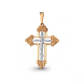 Золотая подвеска AQUAMARINE 14617 14617 фото