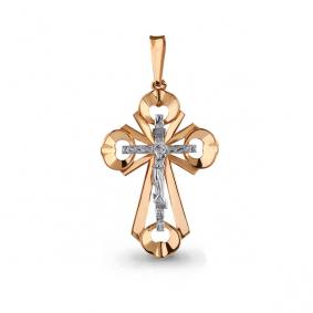 Золотая подвеска AQUAMARINE 14620 14620 фото