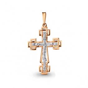 Золотая подвеска AQUAMARINE 14630 14630 фото