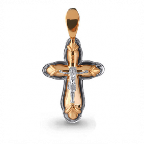 Золотая подвеска AQUAMARINE 14644 14644 фото