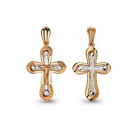 Золотая подвеска AQUAMARINE 14702 14702 фото