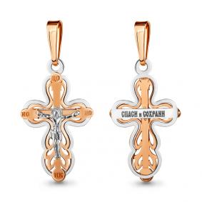 Золотая подвеска AQUAMARINE 14714 14714 фото