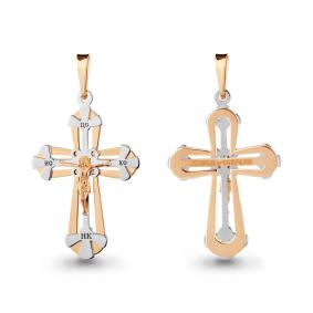 Золотая подвеска AQUAMARINE 14722 14722 фото