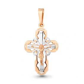 Золотая подвеска AQUAMARINE 14723 14723 фото