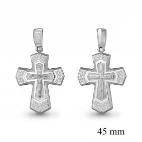 Подвеска из белого золота AQUAMARINE 14768б 14768б фото