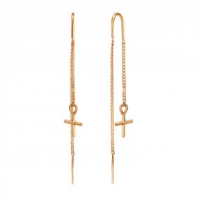 Золотые серьги-кресты TALANT 15-00-0000-25053 15-00-0000-25053 фото