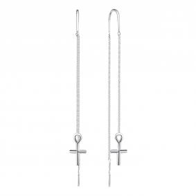 Серебряные серьги-кресты TALANT 15-72-0000-25053 15-72-0000-25053 фото