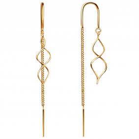 Золотые серьги TALANT 15-90-0000-81105 15-90-0000-81105 фото