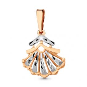 Золотая подвеска AQUAMARINE 16035 16035 фото