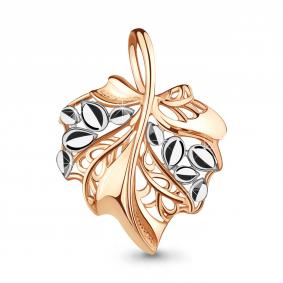 Золотая подвеска AQUAMARINE 16103 16103 фото